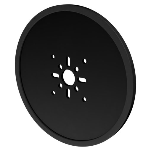 3607 Series Disc Wheel (14mm Bore  120mm Diameter  Black) - 2 Pack