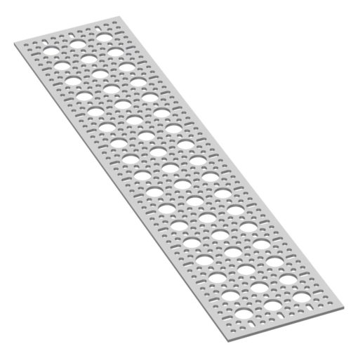 1123 Series Pattern Plate (3 x 17 Hole  96 x 432mm)