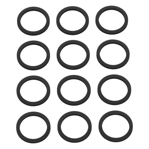 1500 Series Plastic Spacer (8mm ID x 10mm OD  1mm Thickness) - 12 Pack