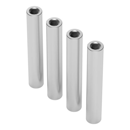 Distanziale M4 x 0,7 mm serie 1501 (diametro esterno 6 mm, lunghezza 38 mm) - 4 pezzi