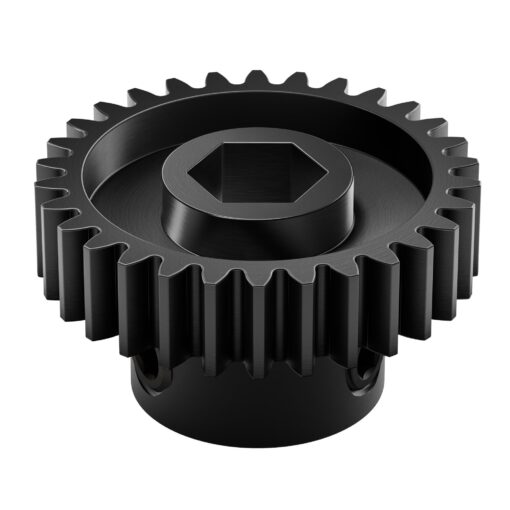 2303 Series Steel  MOD 0.8 Pinion Gear (8mm REX Bore  30 Tooth)