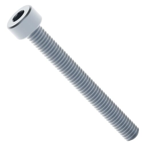 2800 Series Zinc-Plated Steel Socket Head Screw (M4 x 0.7mm  35mm Length) - 25 Pack