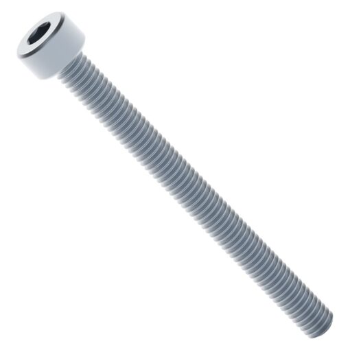 2800 Series Zinc-Plated Steel Socket Head Screw (M4 x 0.7mm  45mm Length) - 25 Pack