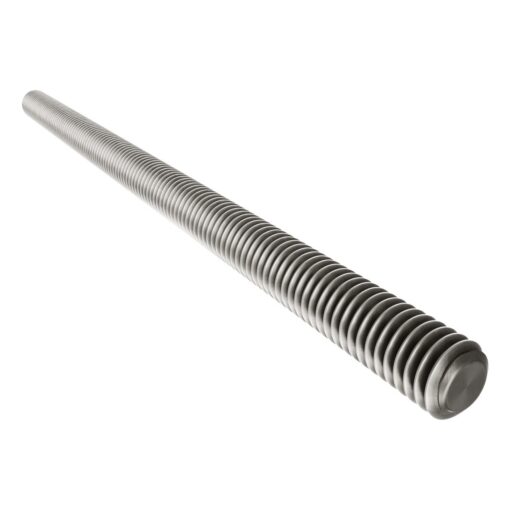 2808 Series Stainless Steel Threaded Rod (M4 x 0.7mm  80mm Length) - 2 Pack