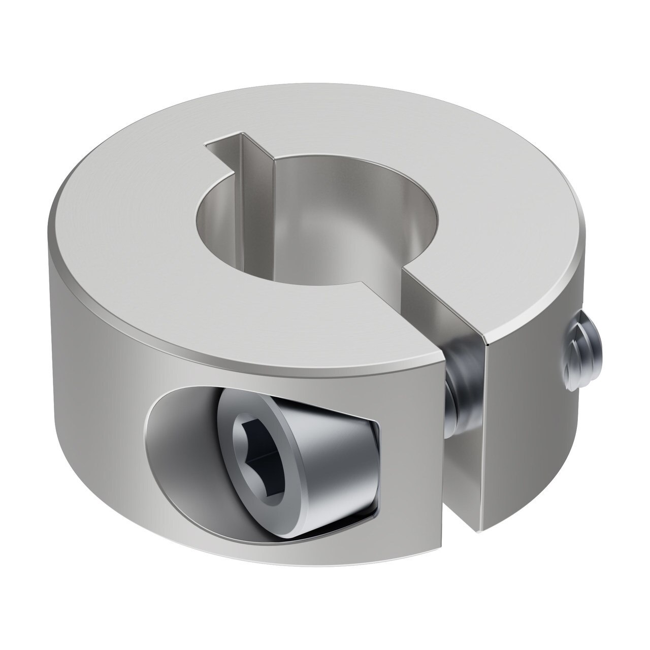 2910 Series Aluminum Clamping Collar (8mm ID x 18mm OD 8mm Length