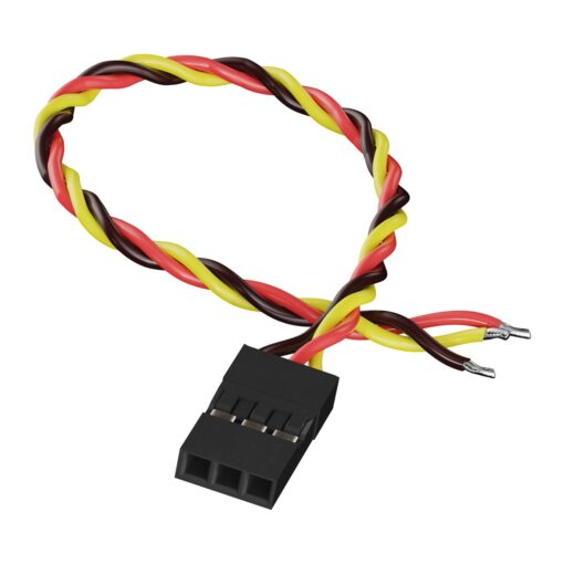 3-Pos TJC8 Servo Lead (MH-FC  100mm Length) - 2 Pack