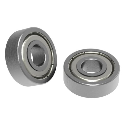 8mm ID x 22mm OD Non-Flanged Ball Bearing (2 pack)