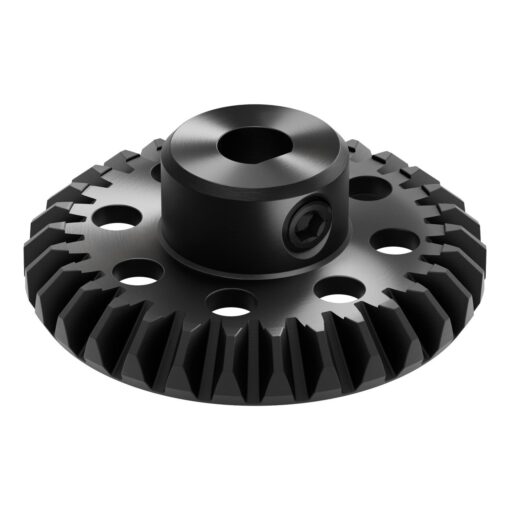 2315 Series Steel, MOD 1.25 Miter Gear (6mm D-Bore, 30 Tooth)