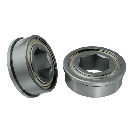 Flanged Ball Bearing (8mm REX ID x 14mm OD, 5mm Thickness) - 2 Pack