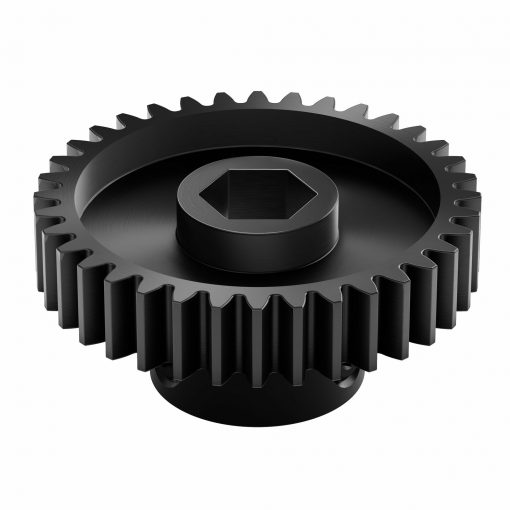2303 Series Steel, MOD 0.8 Pinion Gear (8mm REX Bore, 36 Tooth)