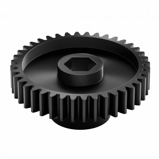 MOD 0.8 Pinion Gear (8mm REX Bore, 40 Tooth)