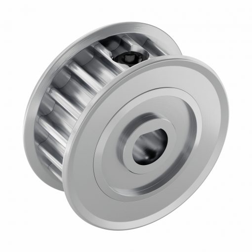 3417 Series 5mm HTD Pitch Set Screw Pinion Timing Belt Pulley (6mm D-Bore, 16 Tooth)