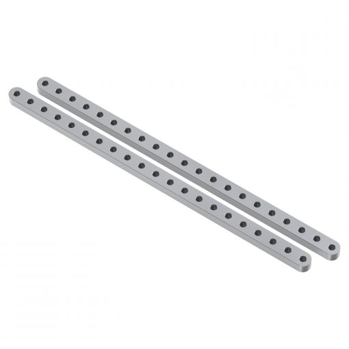 Aluminum Flat Beam (21 Hole, 7.70" Length) - 2 Pack