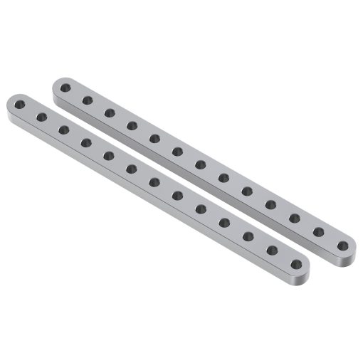 Aluminum Flat Beam (13 Hole, 4.62" Length) - 2 Pack