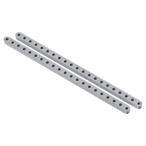 Aluminum Flat Beam (21 Hole, 7.70" Length) - 2 Pack