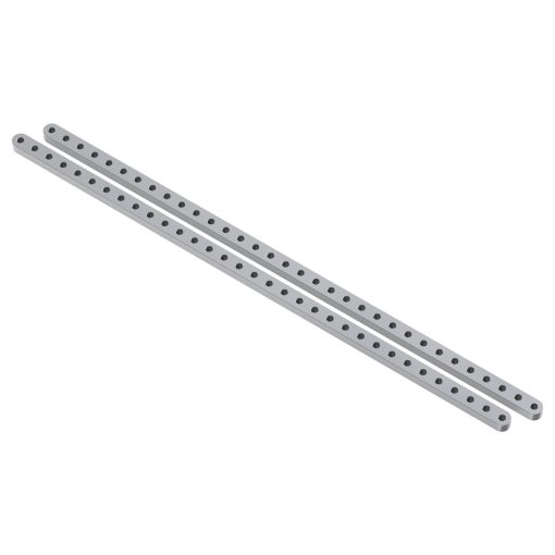 Aluminum Flat Beam (33 Hole, 12.32" Length) - 2 Pack