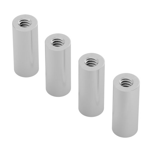 0.750" Length, 1/4" OD Round Aluminum Standoff (6-32 Thread)