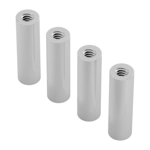 0.875" Length, 1/4" OD Round Aluminum Standoff (6-32 Thread)
