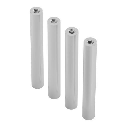 2.00" Length, 1/4" OD Round Aluminum Standoff (6-32 Thread)