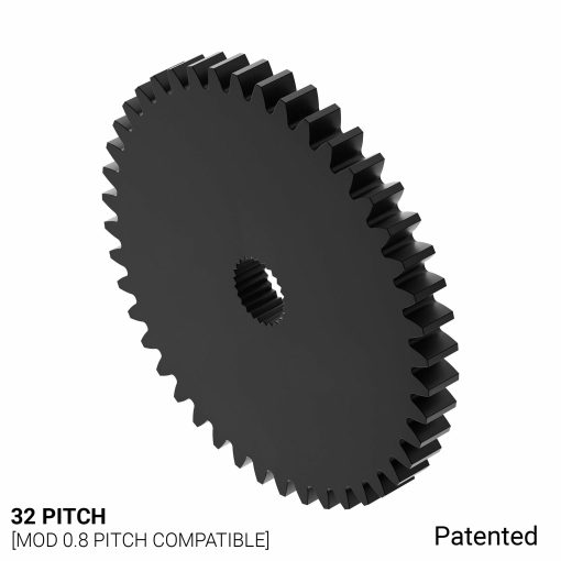 32P, 44 Tooth, 24T C1 Spline Servo Mount Gear (Acetyl)