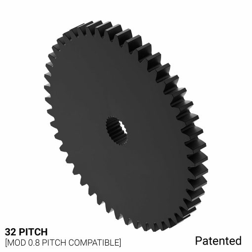 32P, 48 Tooth, 24T C1 Spline Servo Mount Gear (Acetyl)