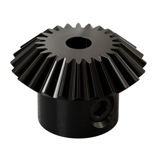 2317 Series Steel, MOD 0.8 Miter Gear (4mm Round Bore, 24 Tooth)