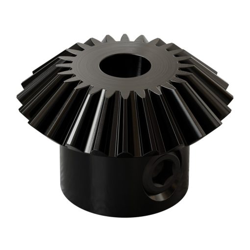 2317 Series Steel, MOD 0.8 Miter Gear (5mm Round Bore, 24 Tooth)
